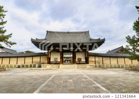 Horyu-ji Temple South Gate (Ikaruga Town, Nara Prefecture) 121341664