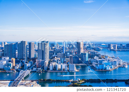 [東京] 隅田川、築地大橋、晴海地區 121341720