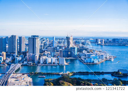 [東京] 隅田川、築地大橋、晴海地區 121341722