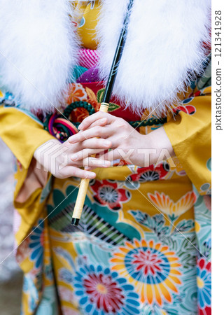 Women's clothes in kimono Women's clothes in kimono 121341928