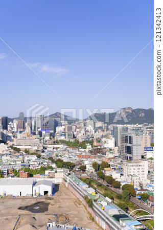 Dongdaemun streetscape in Seoul, South Korea 121342413