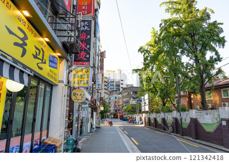 韓國首爾東大門城市景觀 121342418