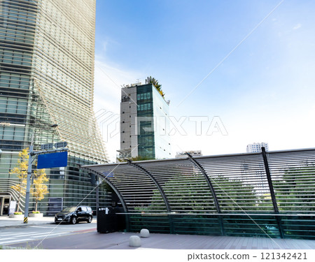 韓國首爾東大門城市景觀 韓國首爾東大門城市景觀 121342421