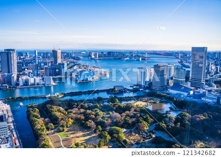 [Tokyo] Tokyo Bay Area - View towards Harumi 121342682