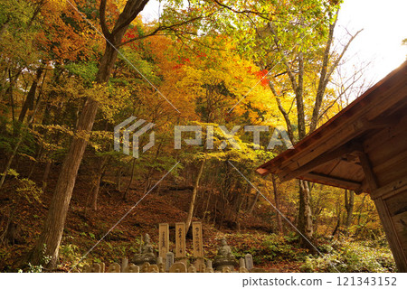 Autumn leaves at Kakeyu Onsen Autumn leaves at Kakeyu Onsen 121343152