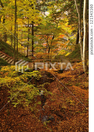 六峽溫泉的秋葉 121343160