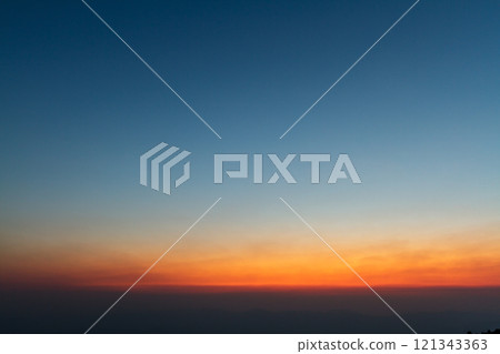 Mountain landscape sunset Mountain landscape sunset 121343363