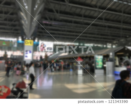 Airport Blurred Background Airport Blurred Background 121343390