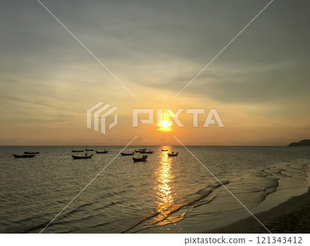 Sunset at the sea 121343412