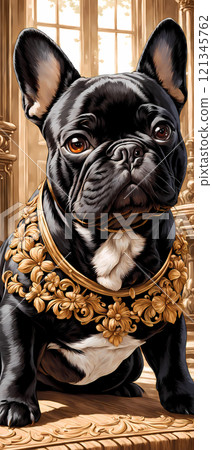 Hip hop french bulldog Hip hop french bulldog 121345762