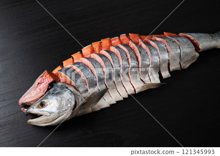 新捲鮭魚片 北海道白鮭魚(公) 新捲鮭魚片 北海道白鮭魚(公) 121345993