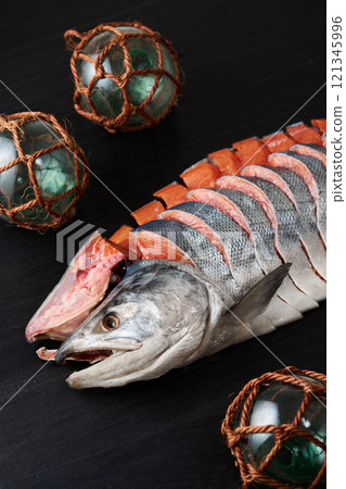 新捲鮭魚片 北海道白鮭魚（公） 121345996