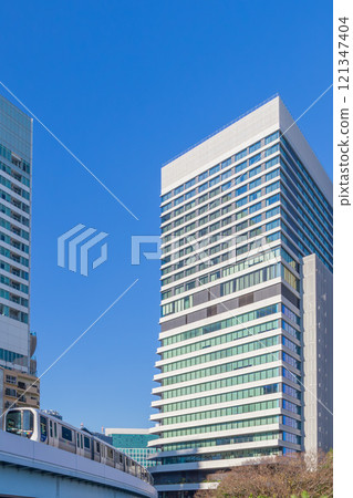 萬豪涉外豪華飯店Mesm Tokyo所在的Waters Takeshiba Tower大樓外觀 121347404
