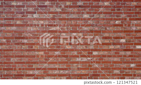 Background material, brick wall 121347521