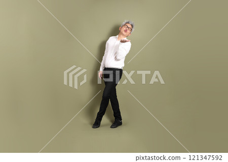 Active Senior Businessman 121347592