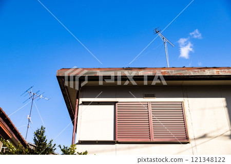 Residential exterior painting 121348122