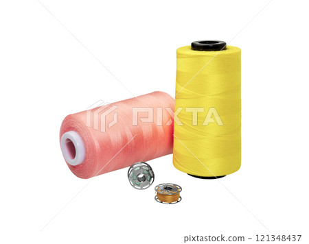 Set of different sewing spool thread Set of different sewing spool thread 121348437