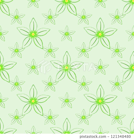seamless pattern with colorful flowers 121348480