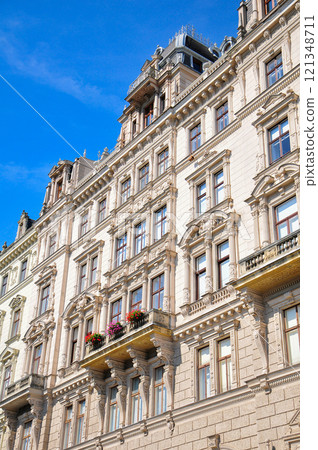 奧地利首都維也納美麗的城市景觀 121348711