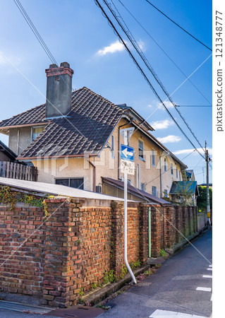 Omihachiman Traditional Building Preservation District Ikedacho Western-style residential area (Vories architecture) Double House (Colonial style) Omihachiman Traditional Building Preservation District Ikedacho Western-style residential area (Vories architecture) Double House (Colonial style) 121348777