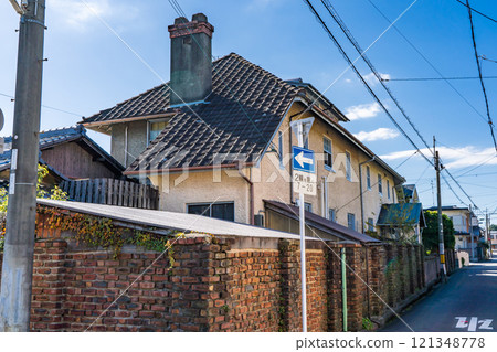 近江八幡傳統建築群保護區 池田町 洋式住宅區（Vories建築） 雙層住宅（殖民風格） 121348778