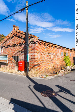 Omihachiman Traditional Buildings Preservation District Former Nakagawa Brick Factory, Rope Sewing Factory 121348784