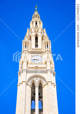 Beautiful town hall in Vienna, the capital of Austria 121348922