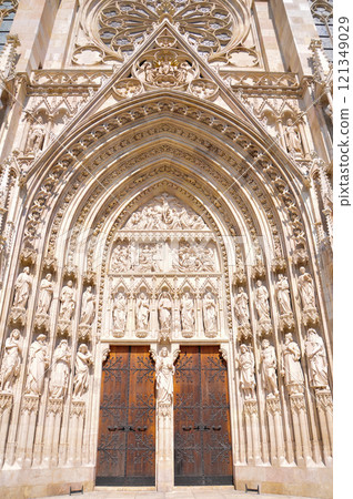 Votive Church in Vienna, the capital of Austria 121349029