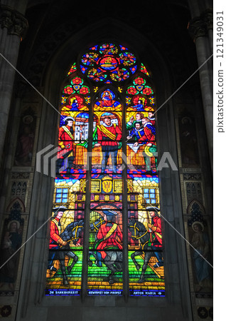 Votive Church in Vienna, the capital of Austria Votive Church in Vienna, the capital of Austria 121349031