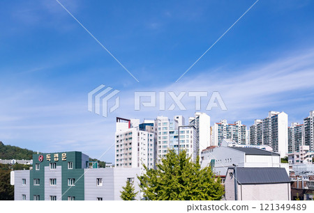 韓國首爾的城市景觀 韓國首爾的城市景觀 121349489