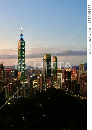 城市風景/夜景《從象山看台北市》 城市風景/夜景《從象山看台北市》 121349535