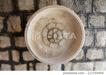 Fragment of Our Lady of the Rock church in Perast, Montenegro Fragment of Our Lady of the Rock church in Perast, Montenegro 121350408