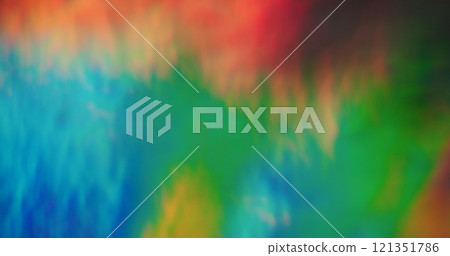 Multicolored retro film. Blurred glow effect. Defocused leak green yellow rays rainbow flickers beam gradient lens flare on abstract art light background. Multicolored retro film. Blurred glow effect. Defocused leak green yellow rays rainbow flickers beam gradient lens flare on abstract art light background. 121351786