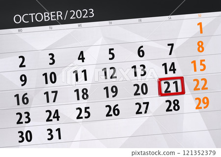 Calendar 2024, deadline, day, month, page, organizer, date, December, saturday, number 21 121352379