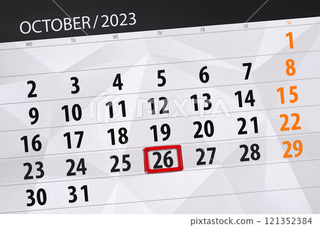 Calendar 2024, deadline, day, month, page, organizer, date, December, thursday, number 26 121352384