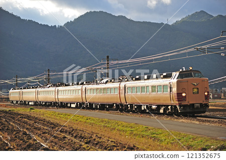 Fukuchiyama Line Ishio-Kuroi JR West 183 series B63 train (Fukuchiyama) Kounotori 121352675