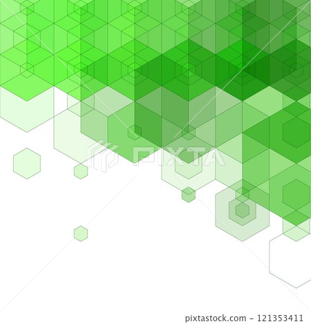 Abstract hexagon background. Vector geometric design. Eps 10 Abstract hexagon background. Vector geometric design. Eps 10 121353411