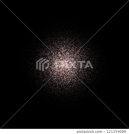 Explosion of pink shiny shapes. holiday background. Eps 10 121354099