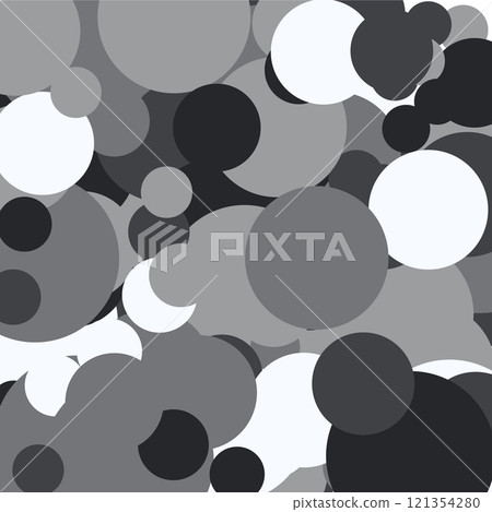 Gray circles. Vector abstract background. Eps 10 Gray circles. Vector abstract background. Eps 10 121354280