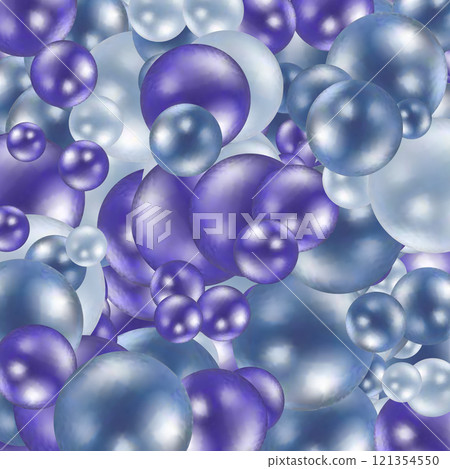 A pearl ball floating in the air Minimal style Cosmetic background product stand presentation 3d rendering. Eps 10 121354550