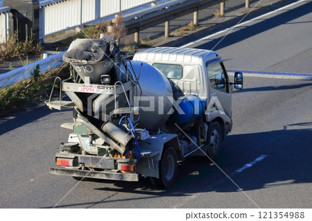 Image of agitator truck (concrete mixer truck) Image of agitator truck (concrete mixer truck) 121354988