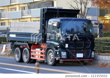 Dump truck image 121355032