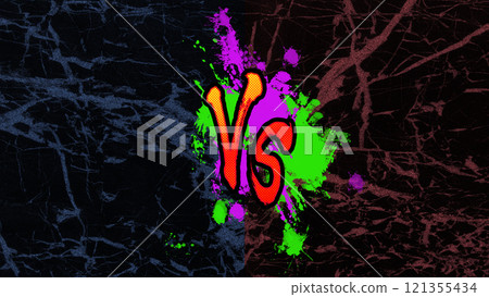 VS_標題背景_垃圾 VS_標題背景_垃圾 121355434
