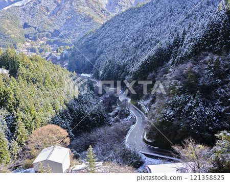 Snow-covered Iya Snow-covered Iya 121358825