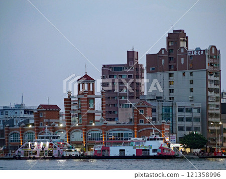 The Cijin Port Ferry Terminal Zone is the gateway to Cijin, the home of seafood in Kaohsiung City, Taiwan. The Cijin Port Ferry Terminal Zone is the gateway to Cijin, the home of seafood in Kaohsiung City, Taiwan. 121358996