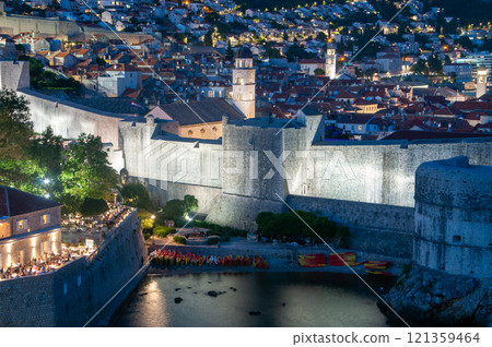 Beautiful cityscape of Dubrovnik in Croatia 121359464