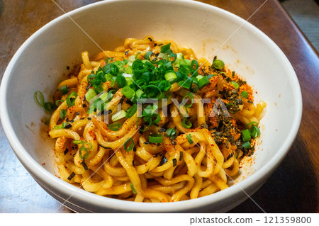 Very delicious Japanese abura soba 121359800