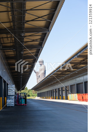 Warehouse and Ushiku Buddha 121359914