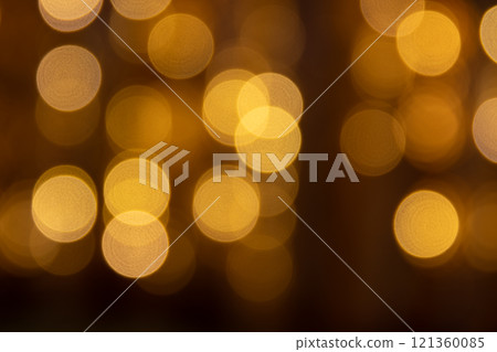 Christmas illumination bokeh material Christmas illumination bokeh material 121360085