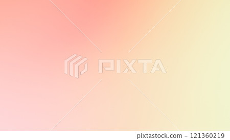 Pastel Serenade. A gradient blending soft pinks and creamy yellows, evoking calm and harmony. 121360219